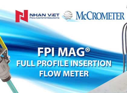 FPI Mag Flow Meter from McCrometer