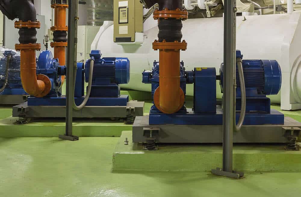 Kent Introl centrifugal pump minimum flow recirculation valve