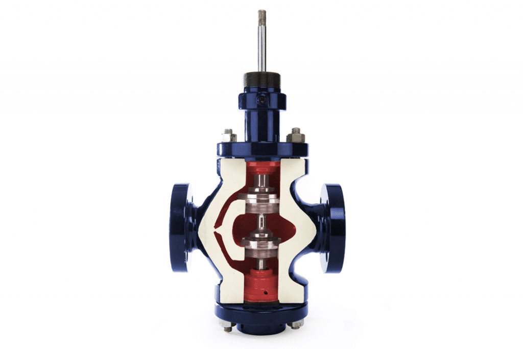 Kent Introl double-seated globe control valve Series 20