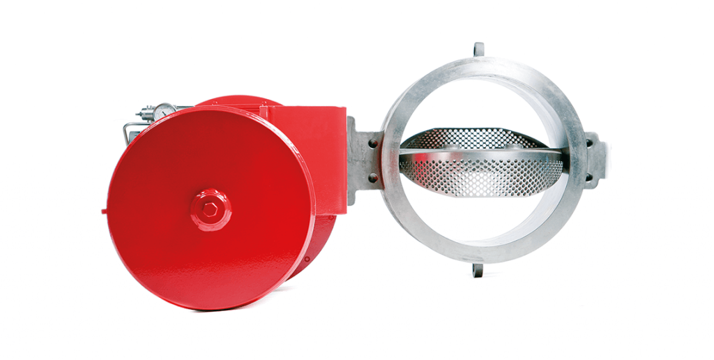 Kent Introl Series 65 firesafe butterfly control valve